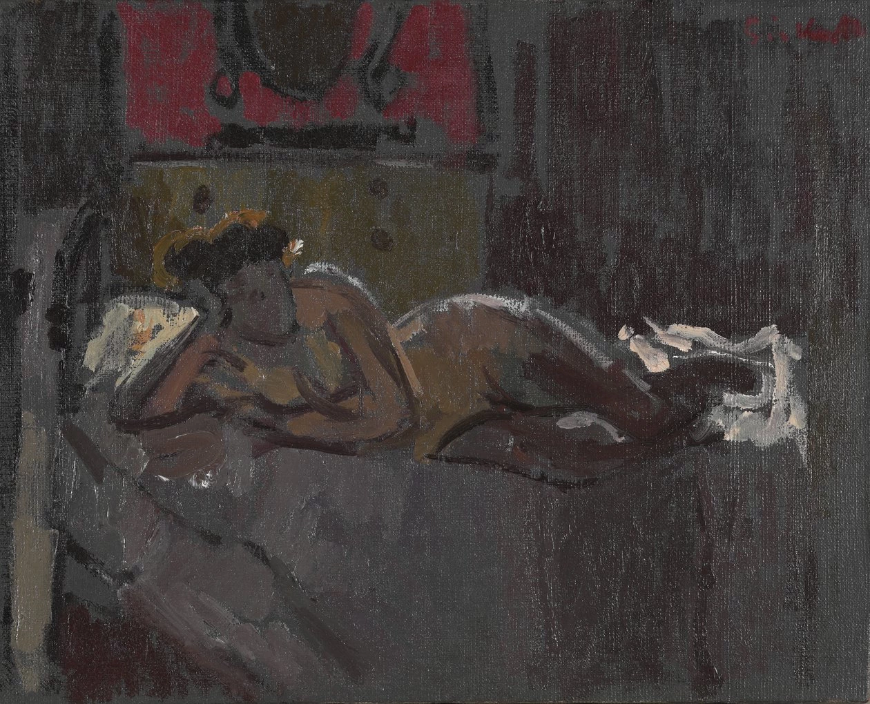 Nudo disteso, Mornington Crescent, 1905